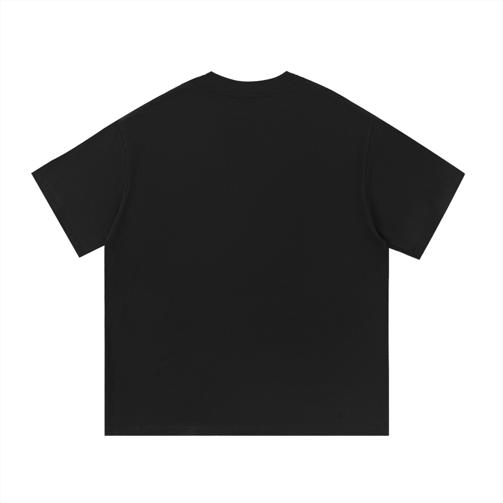 One More for Safety: Cream-Essential Cotton T-Shirt