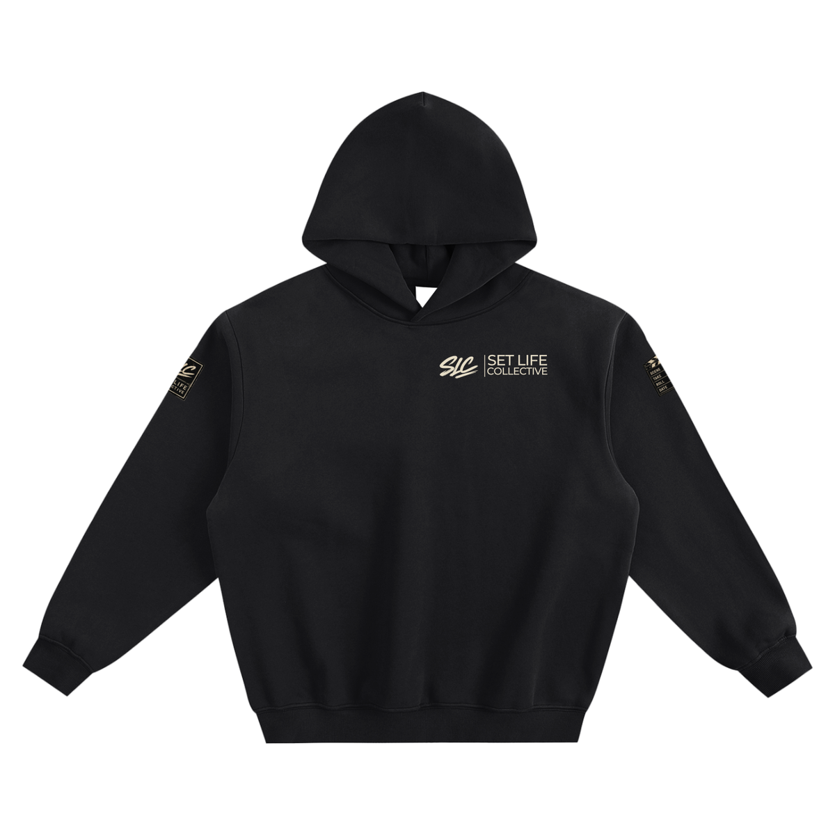 That's aWrap (Cream)-Fleeced Boxy Hoodie