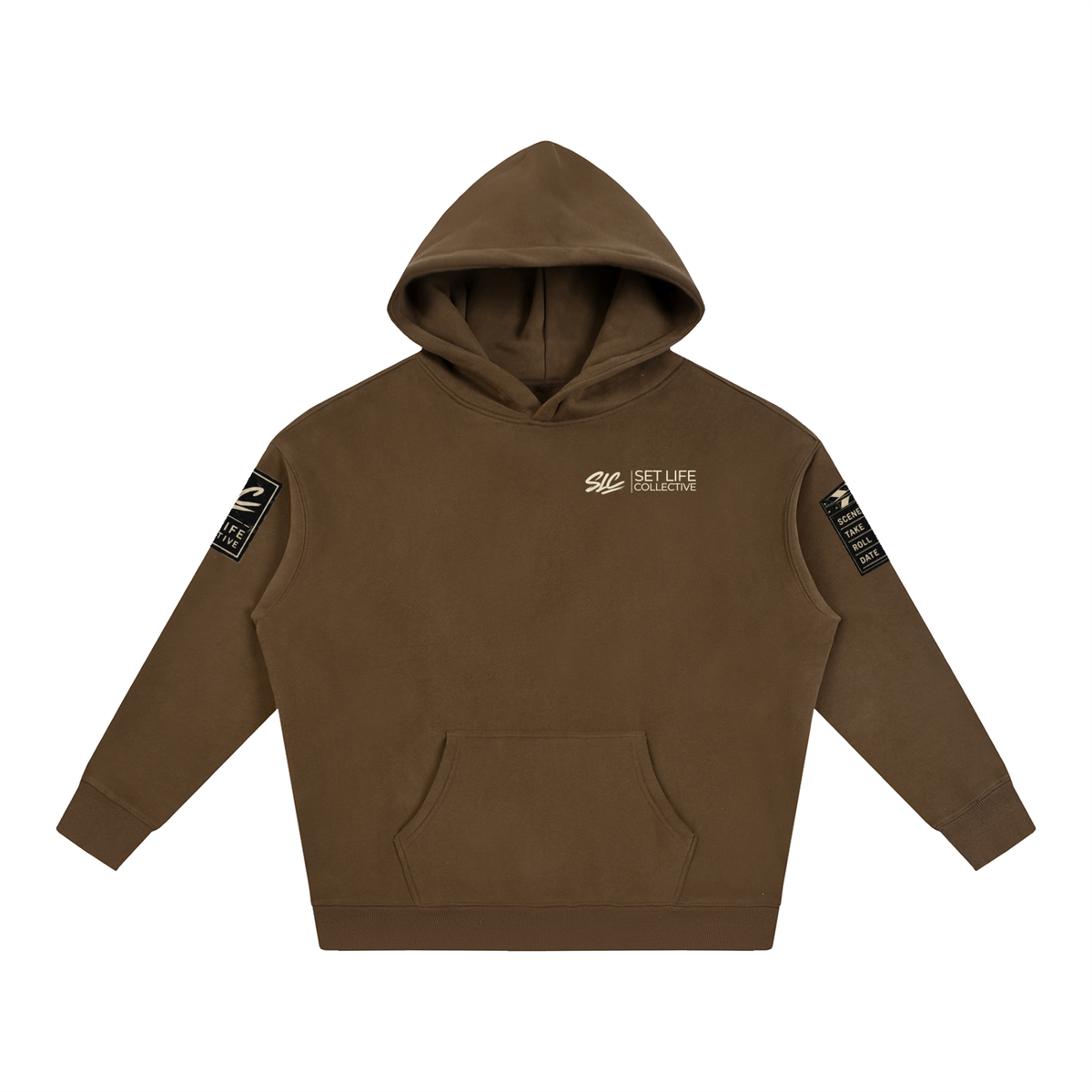 SLC: Cream -Oversize Fleeced Hoodie