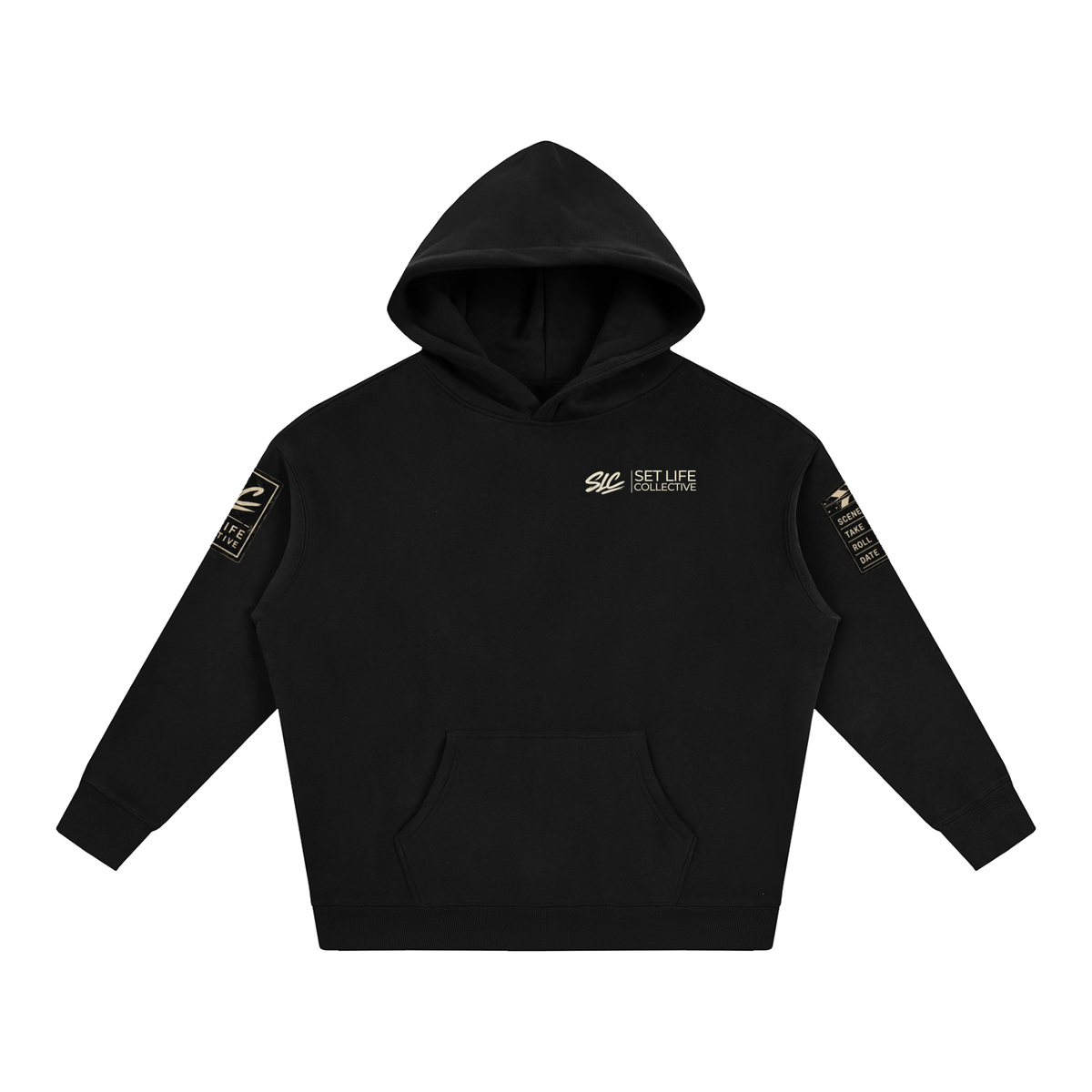 SLC: Cream -Oversize Fleeced Hoodie