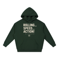 Rolling Speed Action!-Heavy Duty Hoodie