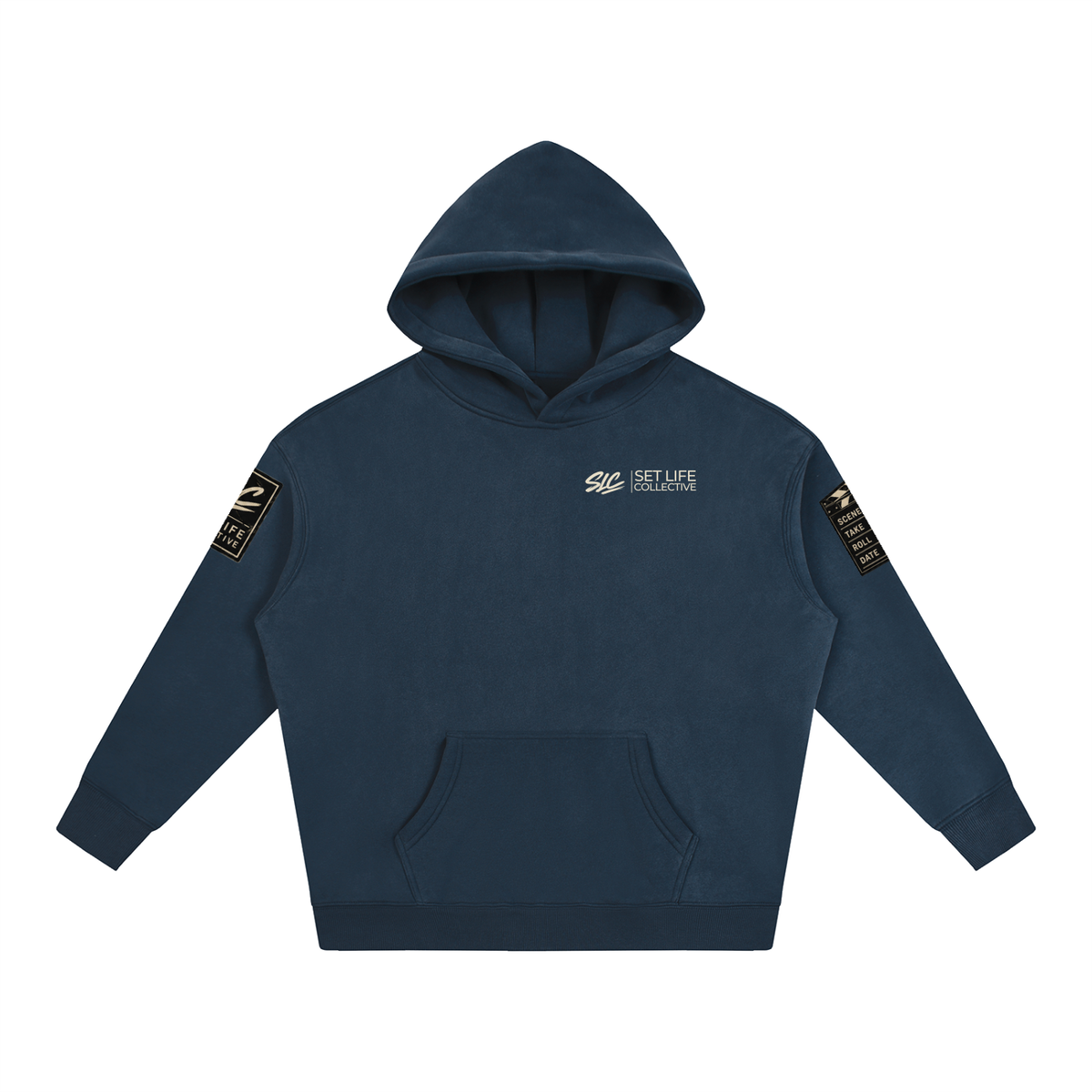 SLC: Cream -Oversize Fleeced Hoodie