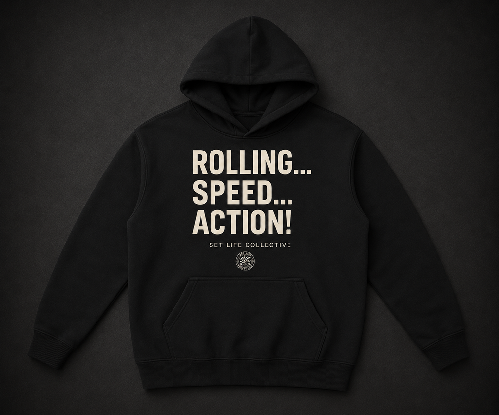Rolling Speed Action!-Heavy Duty Hoodie
