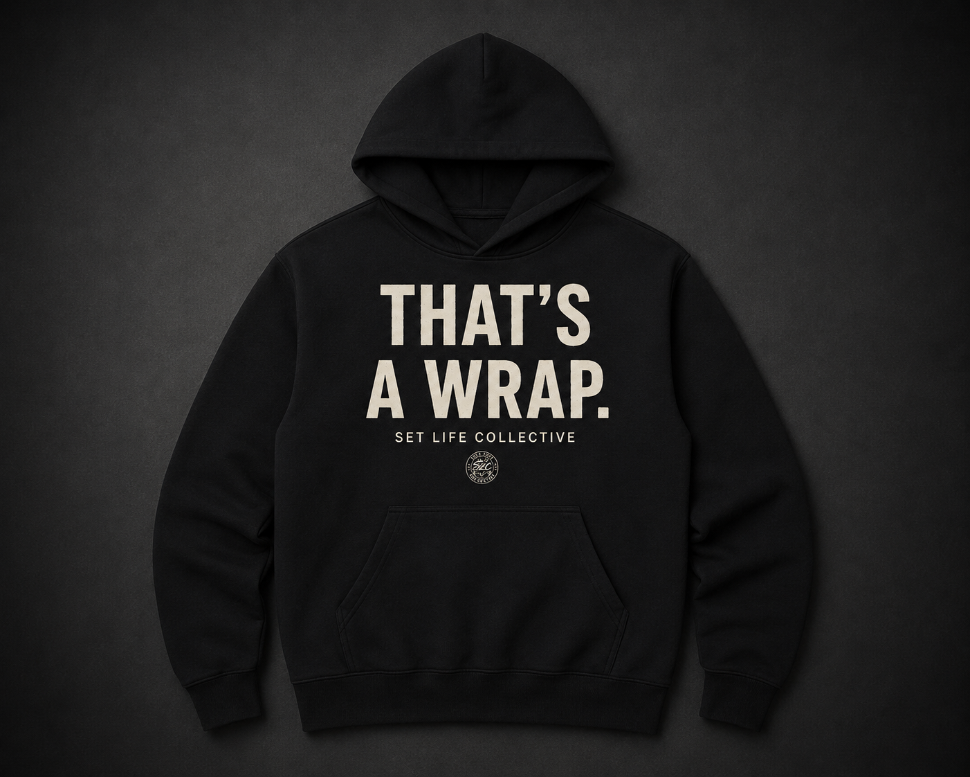 That's a Wrap: Cream- Essential Heavyweight Drop-Shoulder Hoodie