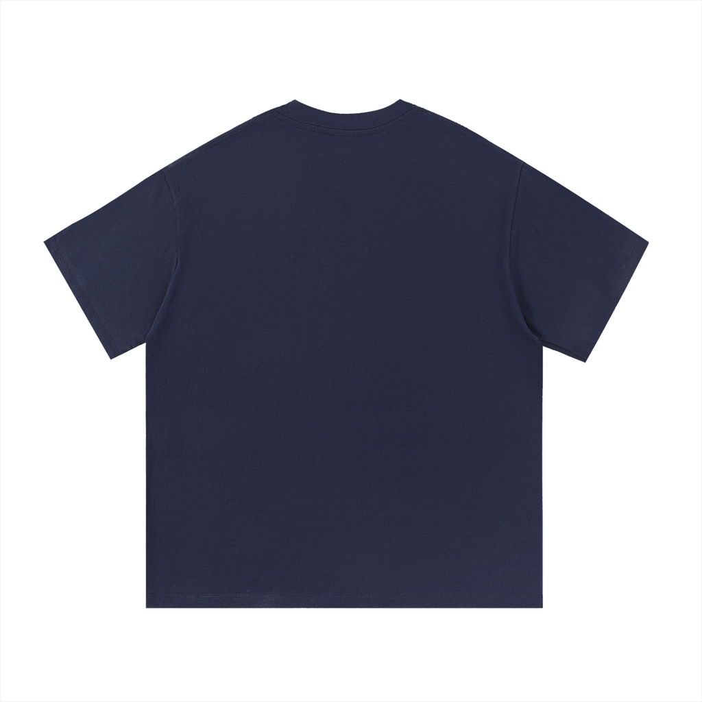 One More for Safety: Cream-Essential Cotton T-Shirt