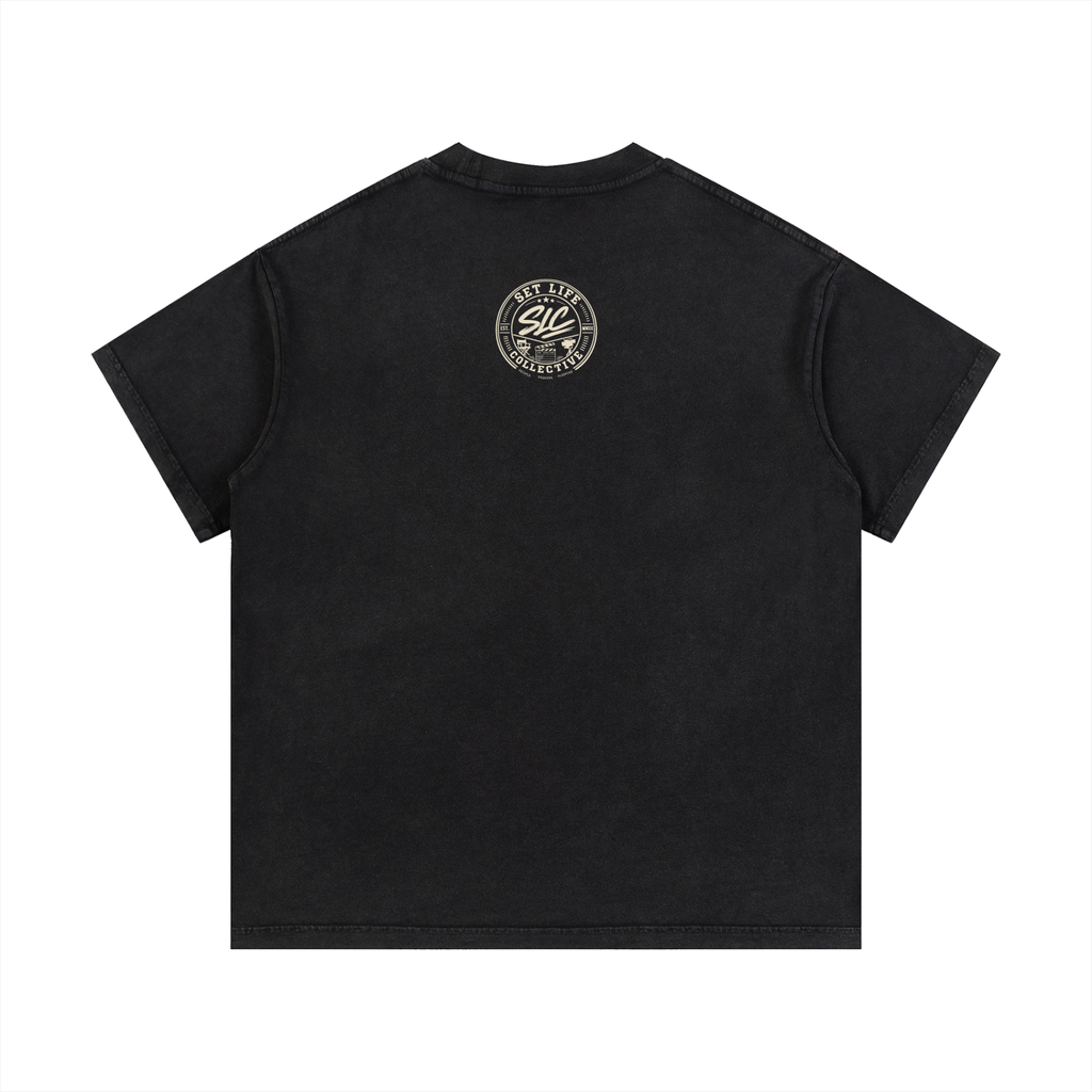 Rolling. Speed. Action!-One More for Safety-Vintage Wash Cotton T-Shirt