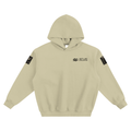 That's a Wrap (Black)-Fleeced Boxy Hoodie