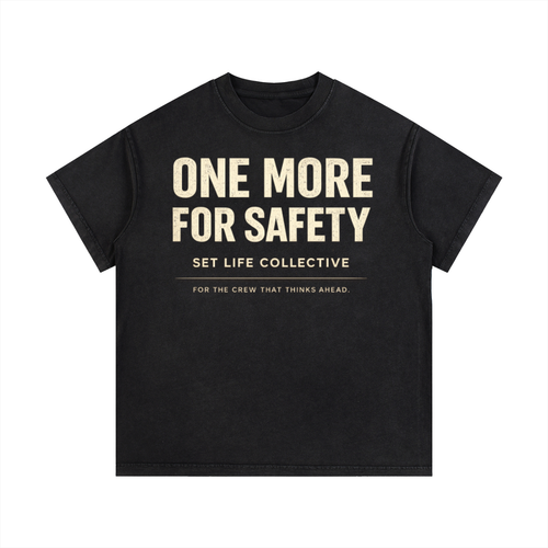 One More for Safety-Vintage Wash Cotton T-Shirt