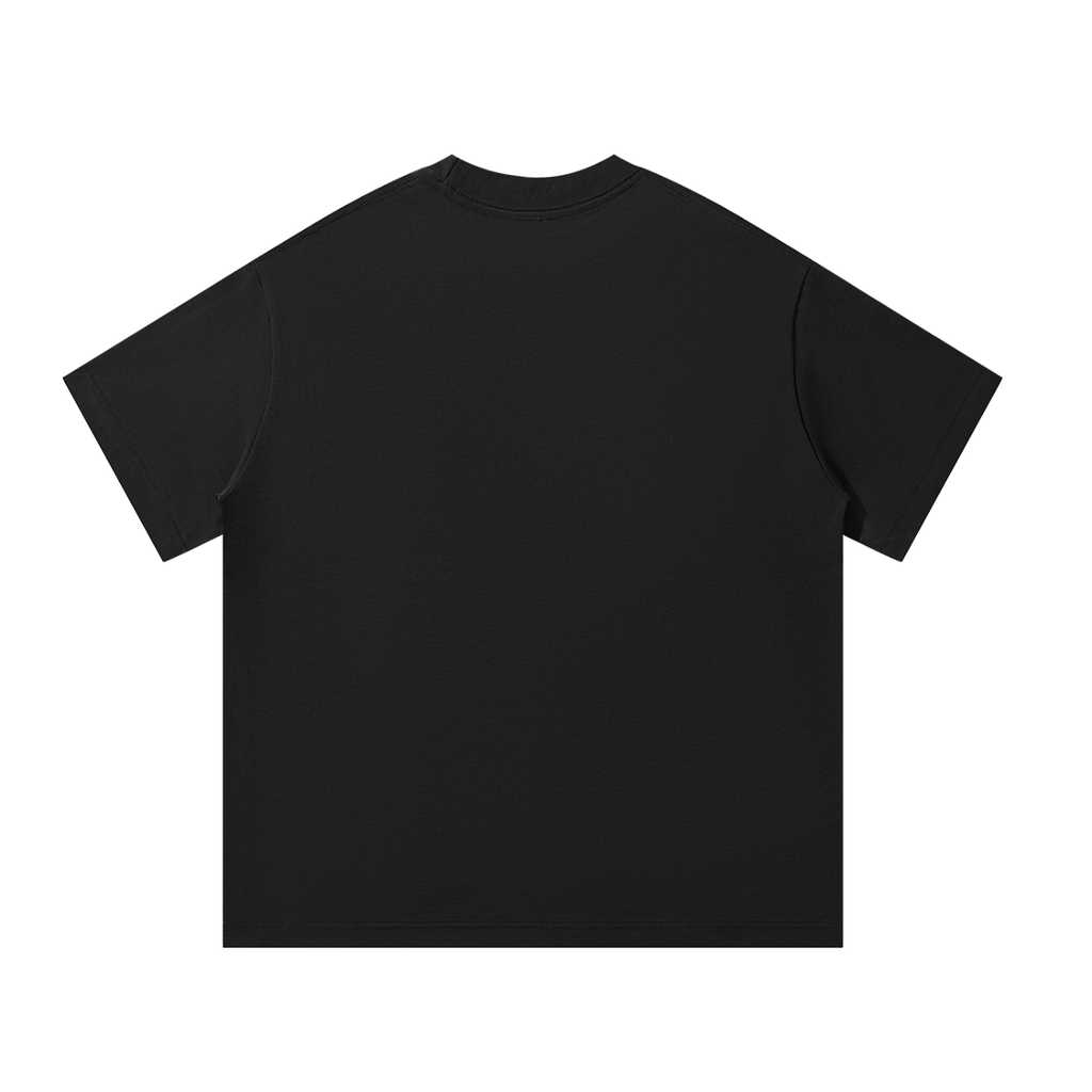 Quiet On Set: Cream- Unisex Oversized T-Shirt
